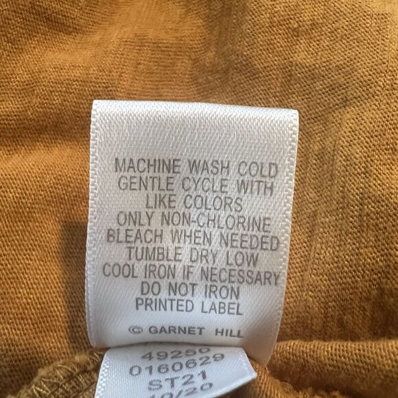 Garnet Hill Women’s Top Medium Cutwork Embroidery - Picture 5 of 5